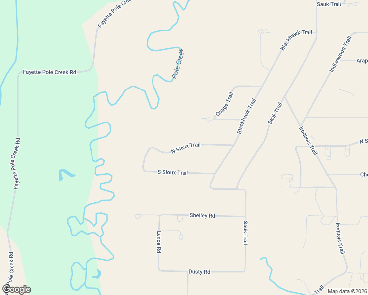 map of restaurants, bars, coffee shops, grocery stores, and more near 23 North Sioux Trail in Pinedale