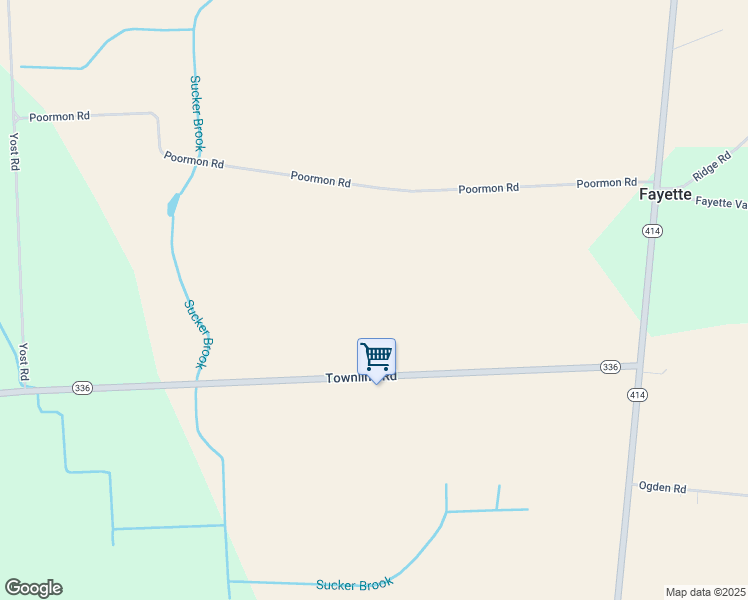 map of restaurants, bars, coffee shops, grocery stores, and more near in Fayette