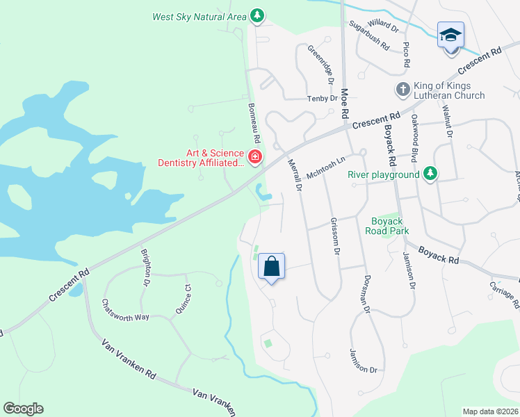 map of restaurants, bars, coffee shops, grocery stores, and more near 423 Foxwood Drive in Saratoga County