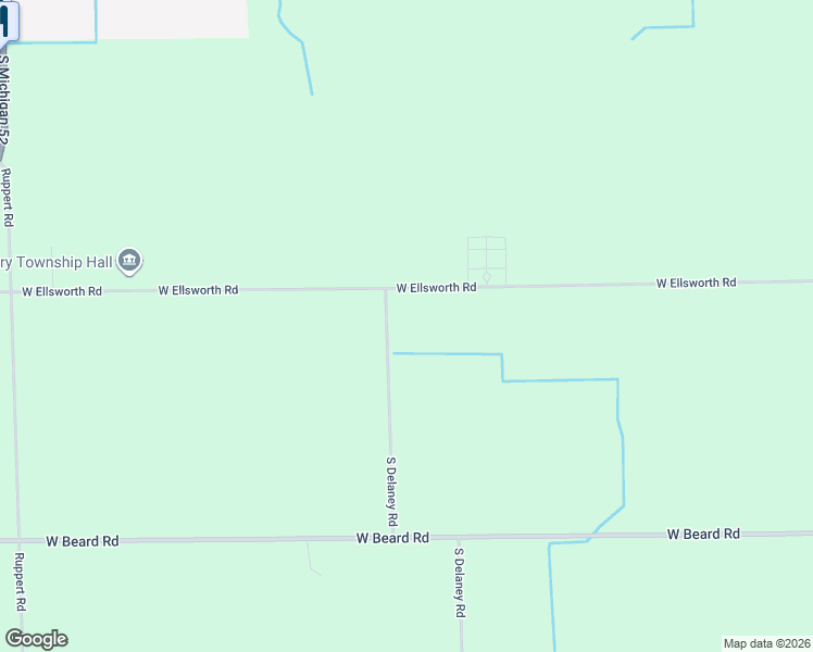 map of restaurants, bars, coffee shops, grocery stores, and more near 2264 West Ellsworth Road in Perry
