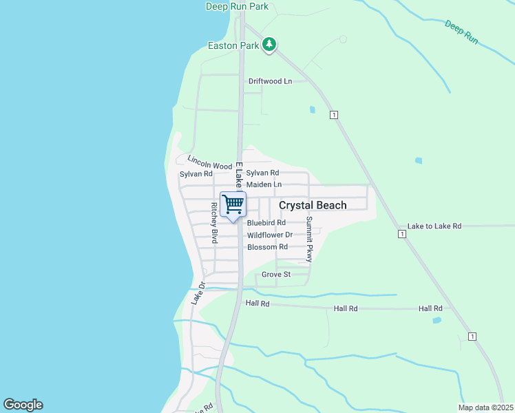 map of restaurants, bars, coffee shops, grocery stores, and more near 4584 Greenbriar Drive in Canandaigua