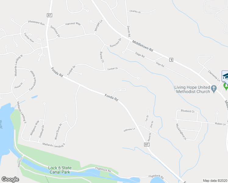 map of restaurants, bars, coffee shops, grocery stores, and more near 1 Pine Park Terrace in Waterford