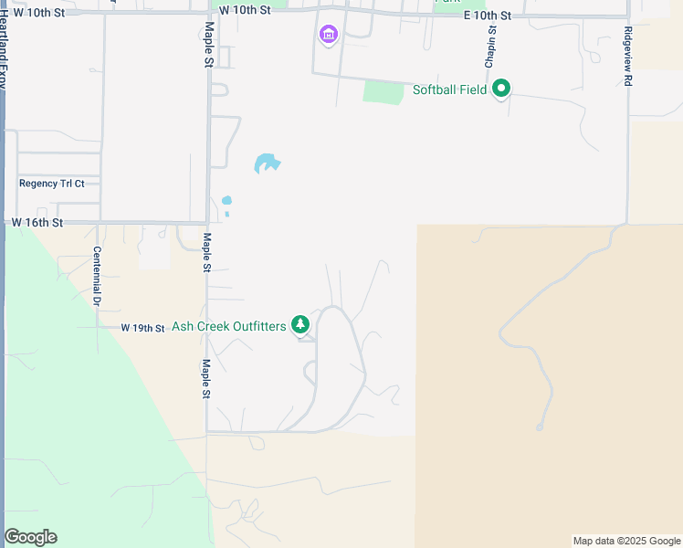 map of restaurants, bars, coffee shops, grocery stores, and more near 2288-2298 Hidden Valley Road in Chadron