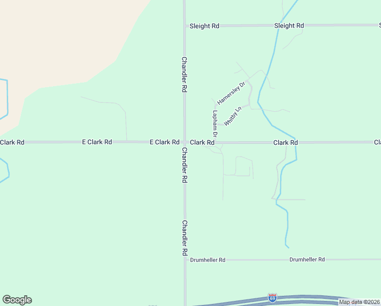 map of restaurants, bars, coffee shops, grocery stores, and more near 14023 Chandler Road in Bath Township