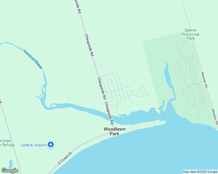 map of restaurants, bars, coffee shops, grocery stores, and more near Silver Aspen Drive in Haldimand County