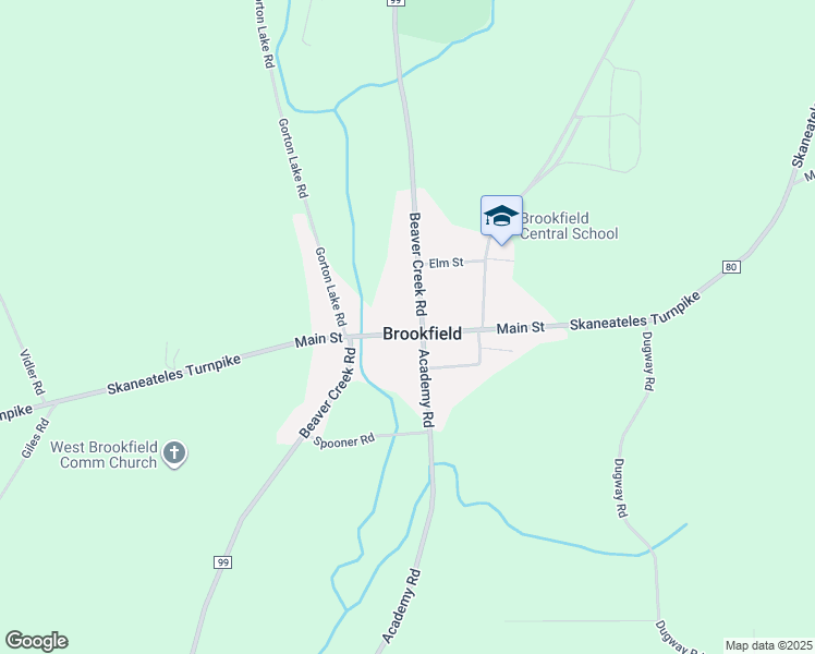 10521 Main Street, West Edmeston NY Walk Score