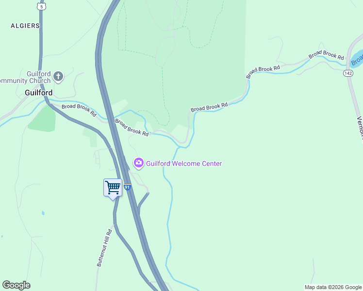 map of restaurants, bars, coffee shops, grocery stores, and more near 993 Broad Brook Road in Guilford