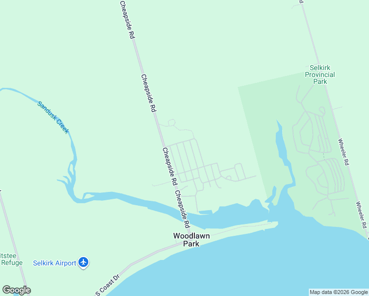 map of restaurants, bars, coffee shops, grocery stores, and more near 22 Copper Beech Drive in Haldimand County