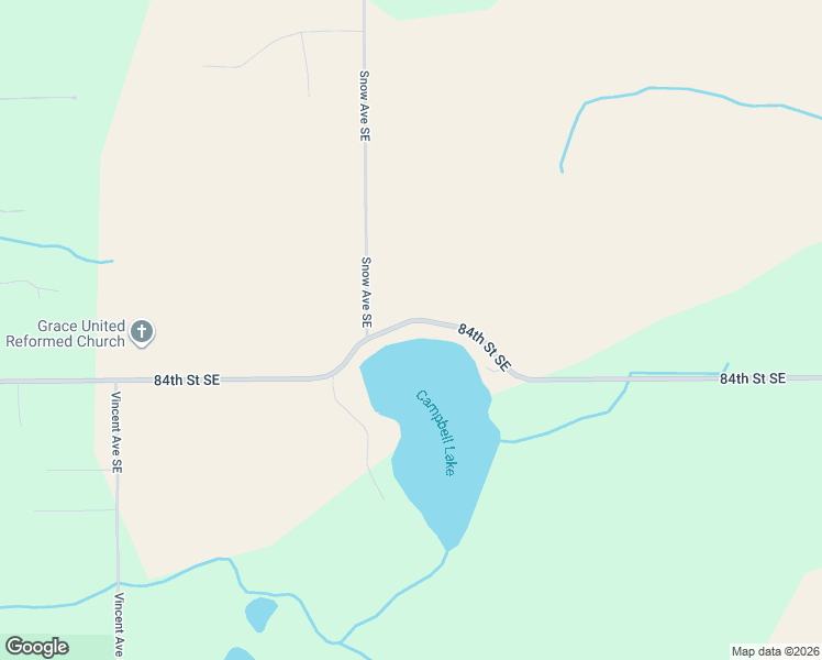 map of restaurants, bars, coffee shops, grocery stores, and more near 9645 84th Street Southeast in Alto