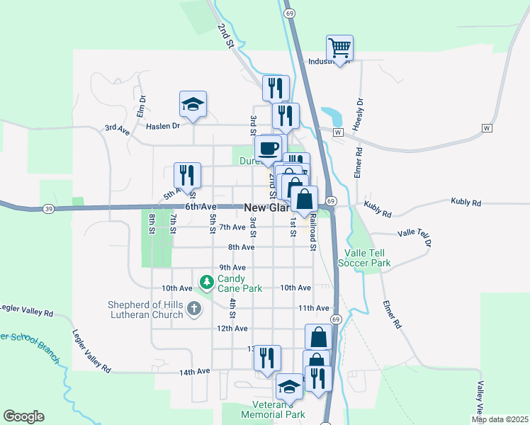 207 6th Ave, New Glarus WI Walk Score