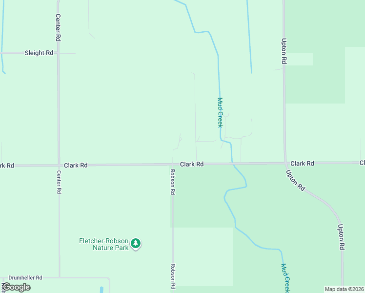 map of restaurants, bars, coffee shops, grocery stores, and more near 7535 Clark Road in Clinton County
