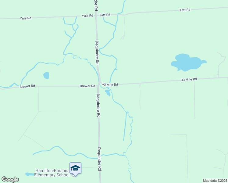 map of restaurants, bars, coffee shops, grocery stores, and more near 2200 33 Mile Road in Macomb County