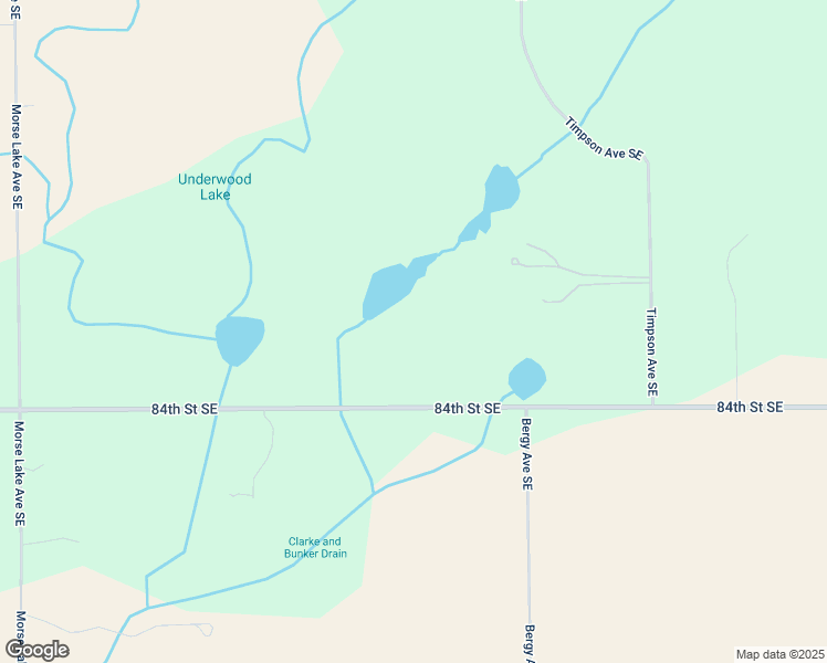 map of restaurants, bars, coffee shops, grocery stores, and more near 11045 84th Street Southeast in Alto