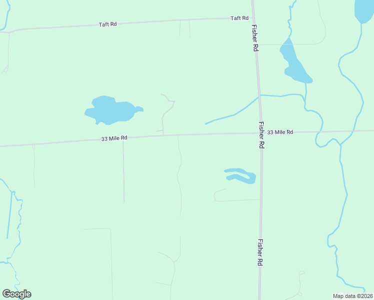 map of restaurants, bars, coffee shops, grocery stores, and more near 4100 33 Mile Road in Macomb County