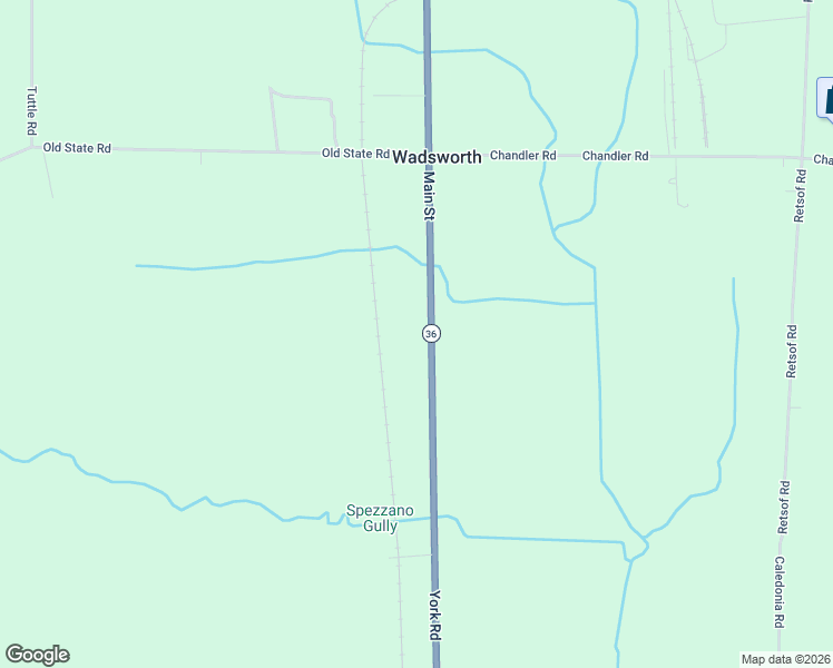 map of restaurants, bars, coffee shops, grocery stores, and more near 4104 Main Street in Piffard