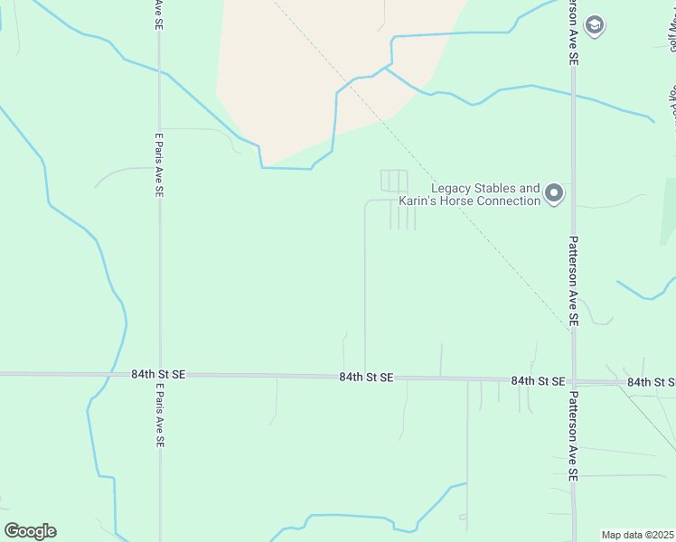 map of restaurants, bars, coffee shops, grocery stores, and more near 4367 84th Street Southeast in Caledonia