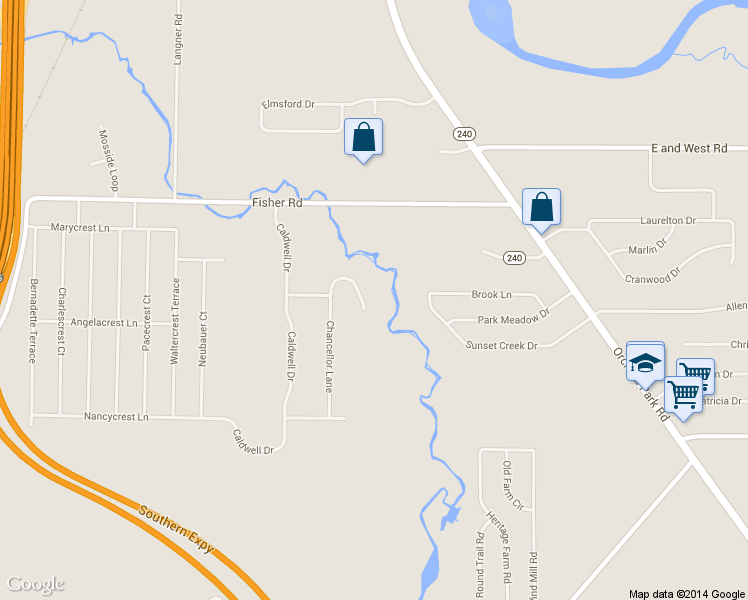 map of restaurants, bars, coffee shops, grocery stores, and more near 83 Chancellor Lane in Buffalo