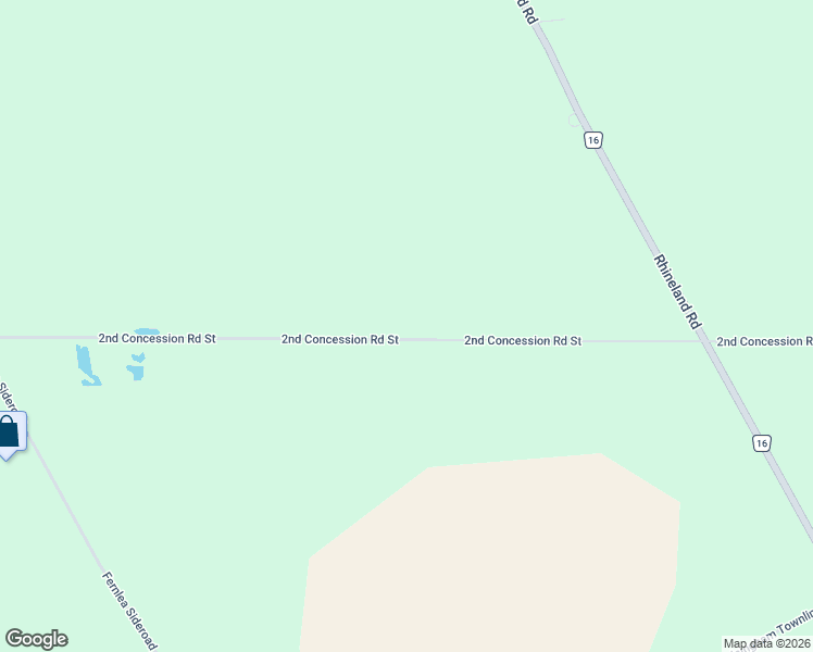 map of restaurants, bars, coffee shops, grocery stores, and more near 1307 2nd Concession Road Street in Delhi