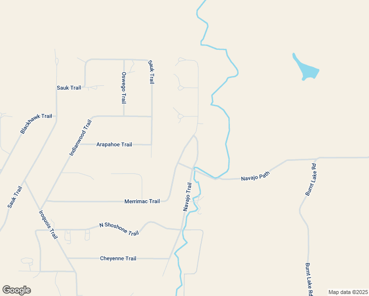 map of restaurants, bars, coffee shops, grocery stores, and more near Merrimac Trail in Pinedale