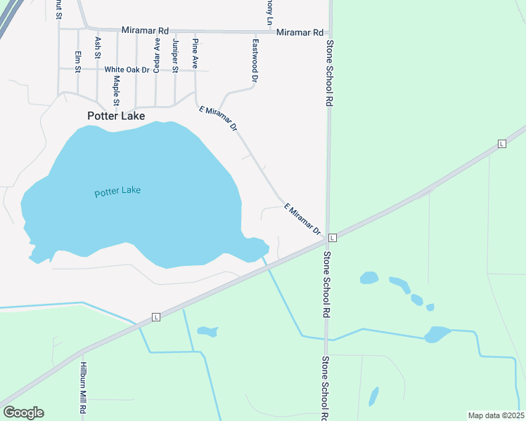 map of restaurants, bars, coffee shops, grocery stores, and more near 777 Potters Circle in East Troy