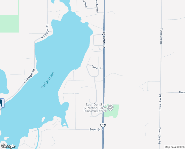 map of restaurants, bars, coffee shops, grocery stores, and more near 7110 Sandy Lane in Wind Lake