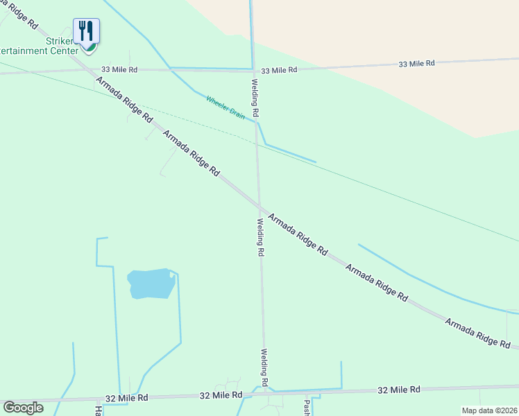 map of restaurants, bars, coffee shops, grocery stores, and more near 32001 Armada Ridge Road in Richmond