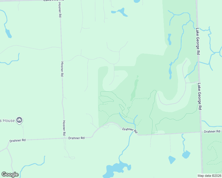 map of restaurants, bars, coffee shops, grocery stores, and more near 827 Hemlock Drive in Oakland County