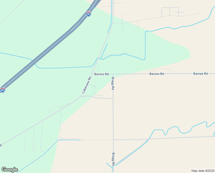 map of restaurants, bars, coffee shops, grocery stores, and more near 897 Bragg Road in American Falls