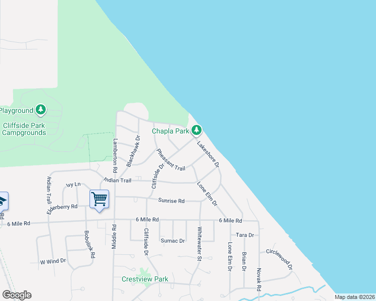 map of restaurants, bars, coffee shops, grocery stores, and more near 7355 Pheasant Trail in Racine