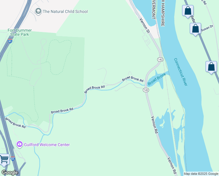 map of restaurants, bars, coffee shops, grocery stores, and more near 187 Broad Brook Road in Vernon