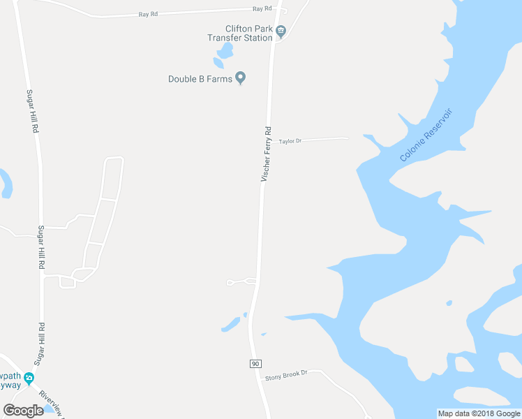 map of restaurants, bars, coffee shops, grocery stores, and more near 184 Vischer Ferry Road in Rexford