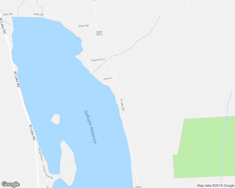 map of restaurants, bars, coffee shops, grocery stores, and more near 231 East Lake Road in DeRuyter