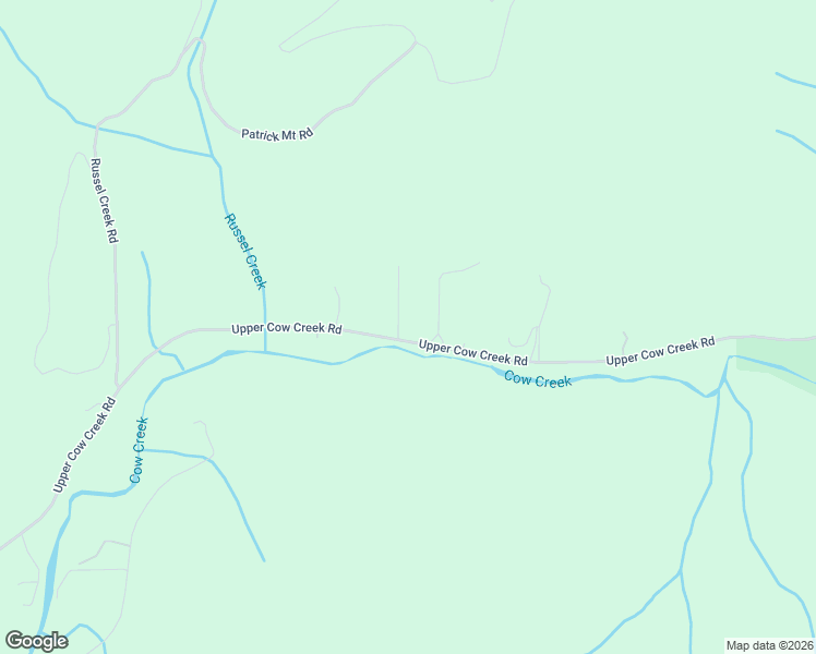 map of restaurants, bars, coffee shops, grocery stores, and more near 3466 Upper Cow Creek Road in Azalea