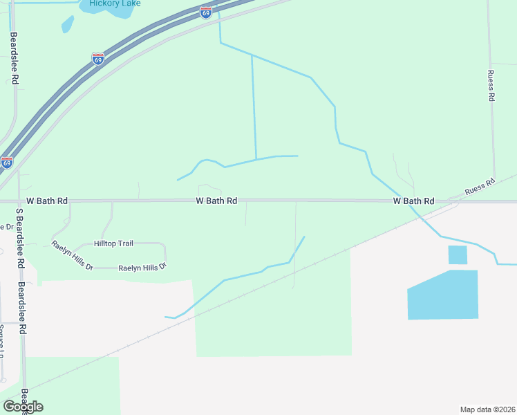 map of restaurants, bars, coffee shops, grocery stores, and more near 4639 West Bath Road in Perry