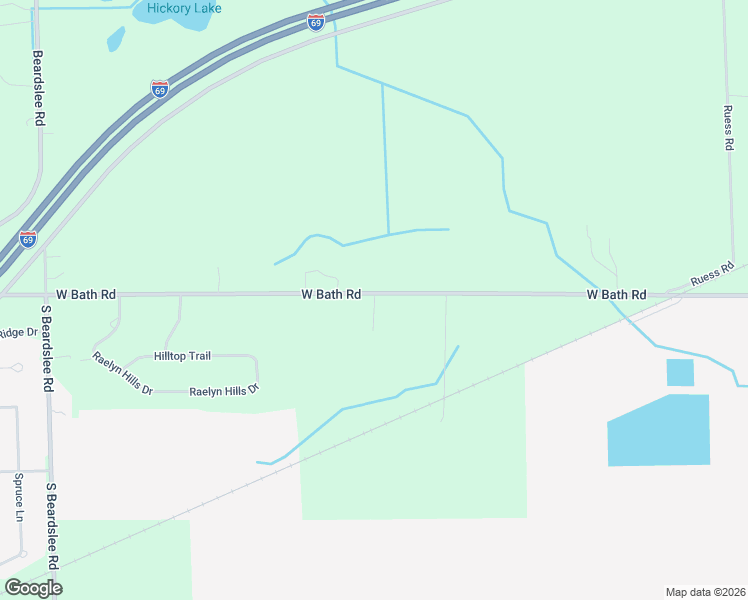 map of restaurants, bars, coffee shops, grocery stores, and more near 4769 West Bath Road in Perry
