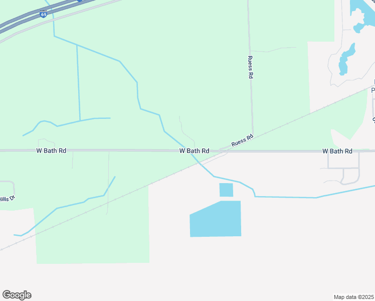 map of restaurants, bars, coffee shops, grocery stores, and more near 4235 West Bath Road in Perry