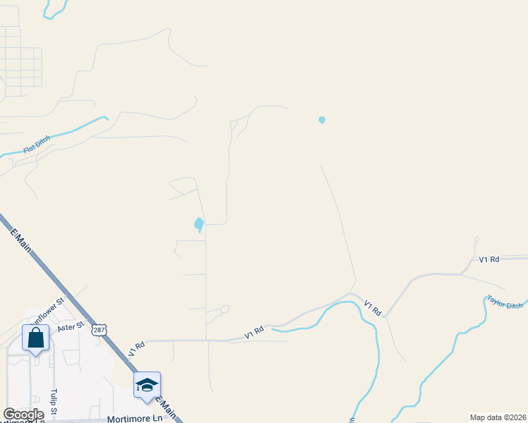 map of restaurants, bars, coffee shops, grocery stores, and more near in Lander