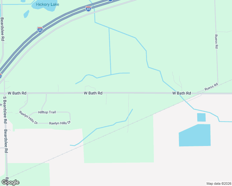 map of restaurants, bars, coffee shops, grocery stores, and more near 4639 West Bath Road in Perry
