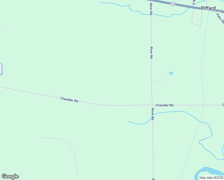 map of restaurants, bars, coffee shops, grocery stores, and more near 2955 Chandler Road in Piffard