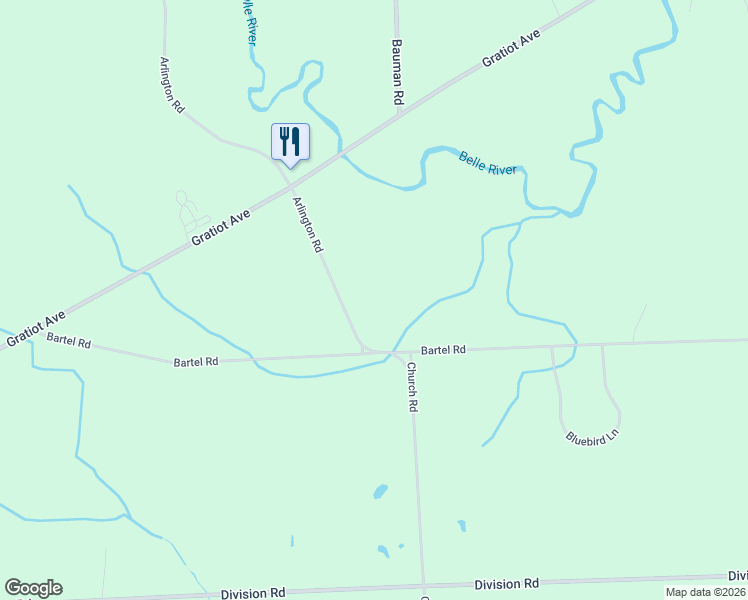 map of restaurants, bars, coffee shops, grocery stores, and more near 2695 Arlington Road in Columbus