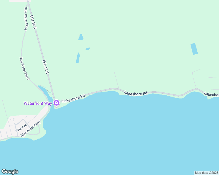 map of restaurants, bars, coffee shops, grocery stores, and more near 89 Lakeshore Road in Haldimand County