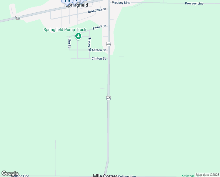 map of restaurants, bars, coffee shops, grocery stores, and more near 11542 Springfield Road in Aylmer