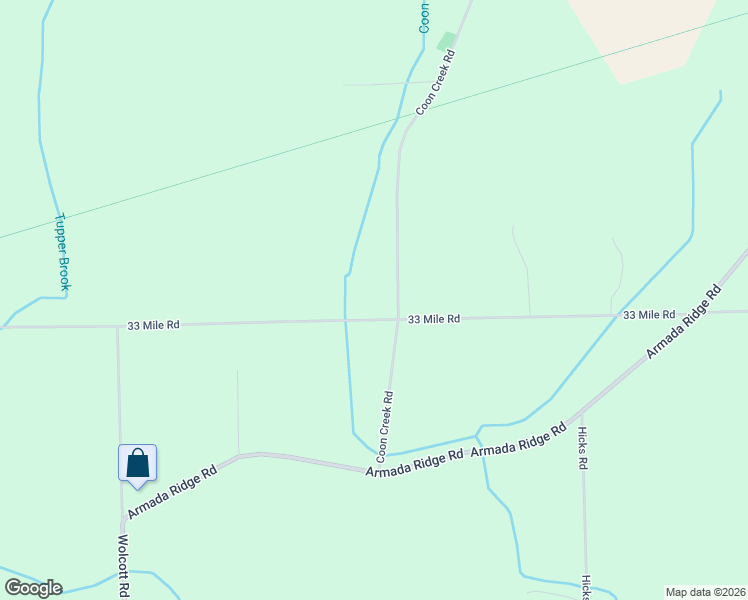 map of restaurants, bars, coffee shops, grocery stores, and more near 71201 Coon Creek Road in Armada
