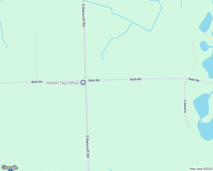 map of restaurants, bars, coffee shops, grocery stores, and more near 4700-5424 Bath Road in Bancroft