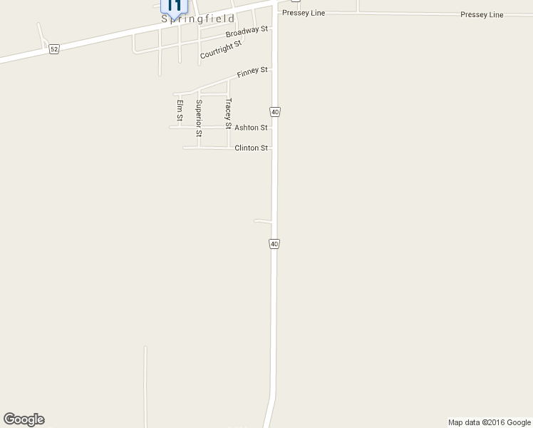 map of restaurants, bars, coffee shops, grocery stores, and more near 11542 Springfield Road in Aylmer