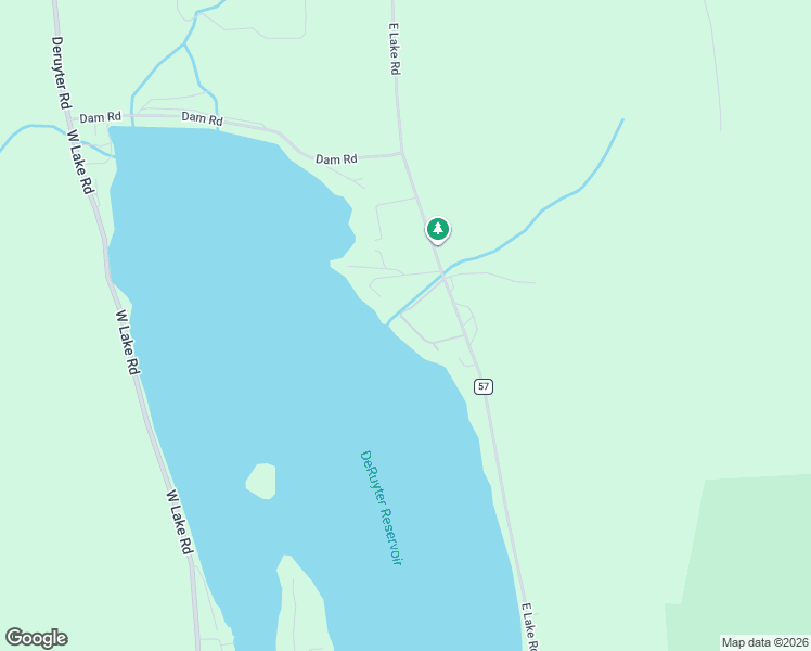 map of restaurants, bars, coffee shops, grocery stores, and more near 259 7th Avenue in DeRuyter