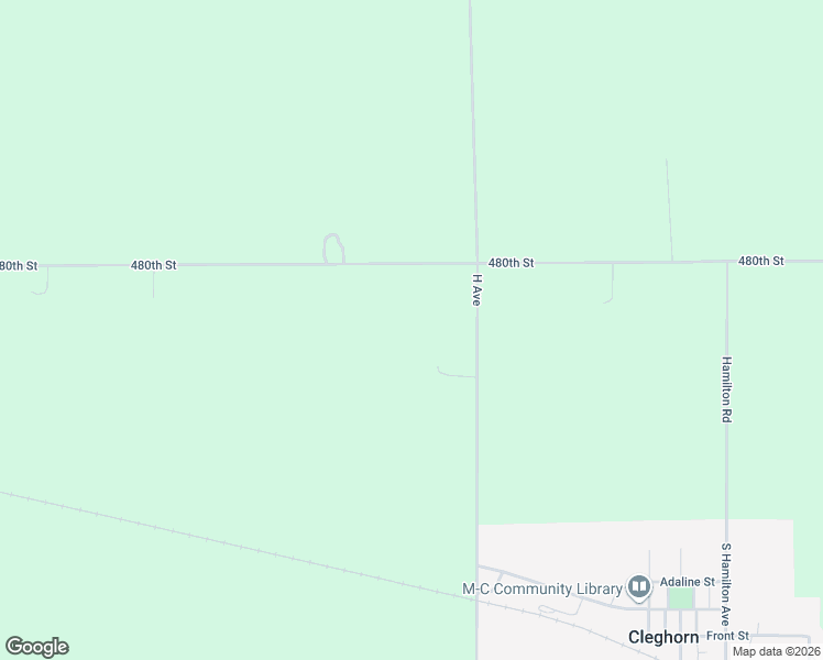 map of restaurants, bars, coffee shops, grocery stores, and more near 4820 H Avenue in Cleghorn