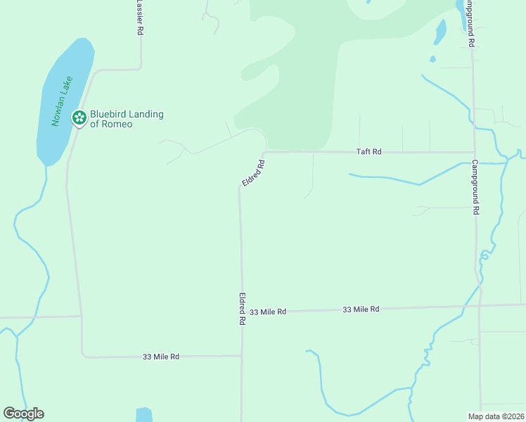 map of restaurants, bars, coffee shops, grocery stores, and more near 71650 Eldred Road in Macomb County