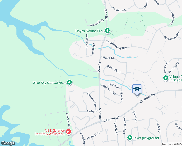 map of restaurants, bars, coffee shops, grocery stores, and more near 188 Moe Road in Saratoga County