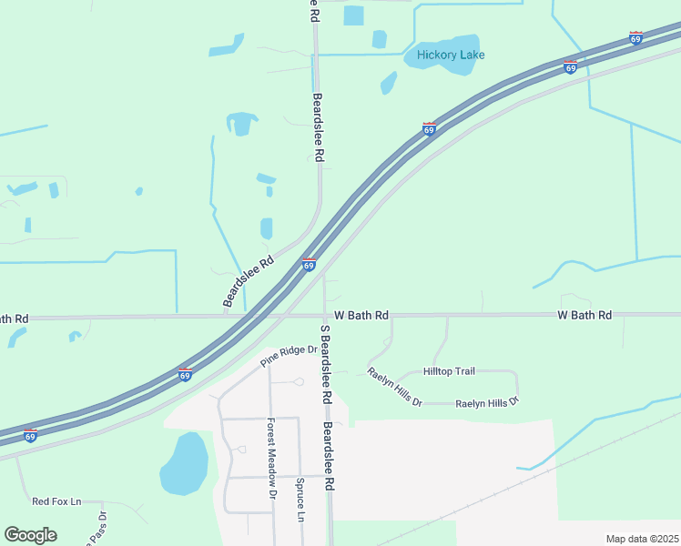 map of restaurants, bars, coffee shops, grocery stores, and more near 11935 Beardslee Road in Perry